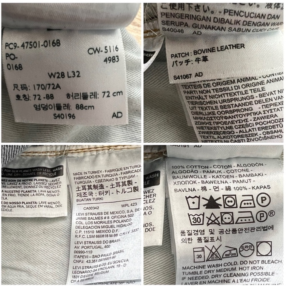 Levi's Vintage Clothing
1947 501 ORIGINAL FIT SELVEDGE JEANS Reproduction 28x32 - Picture 11 of 12